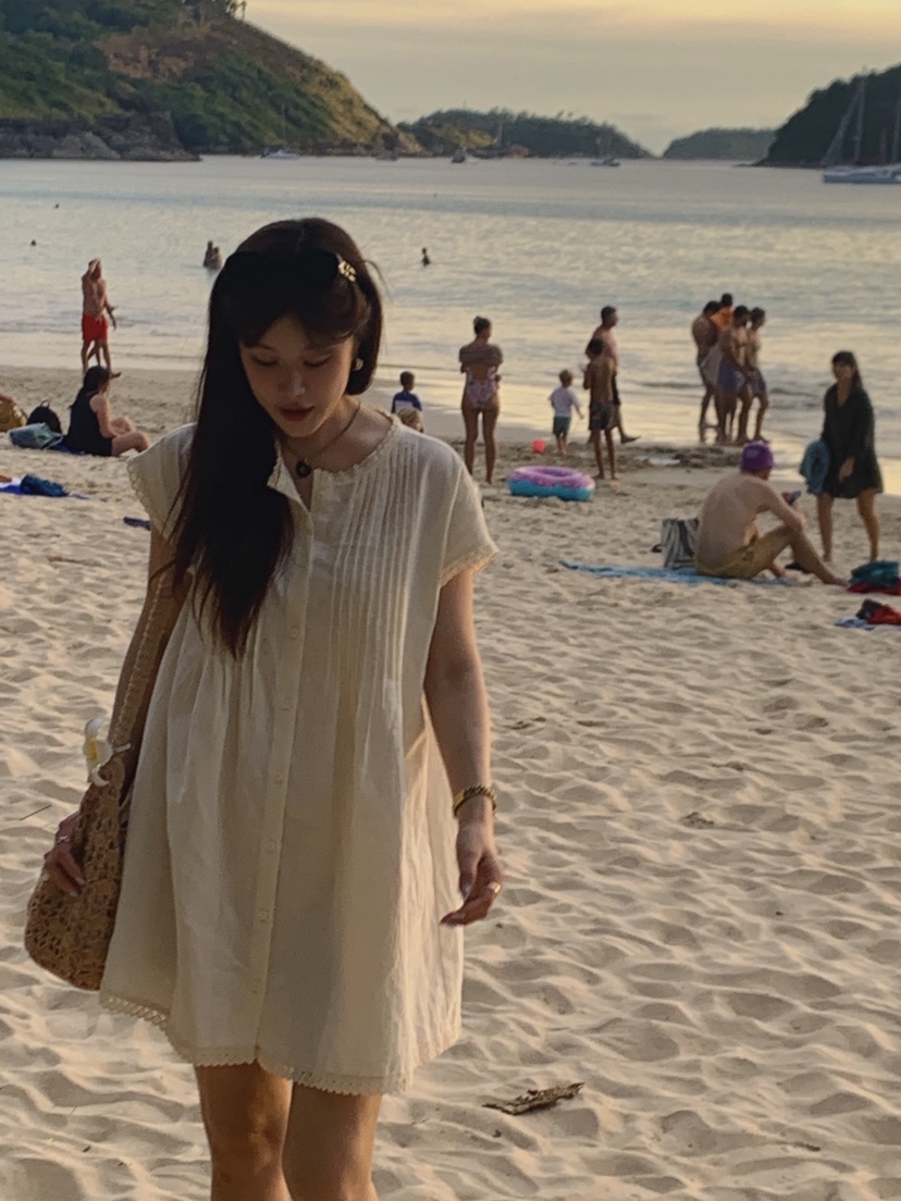LA CREME韓國直郵實拍女裝新款推薦26春夏人氣時尚連衣裙LA CREME連衣裙