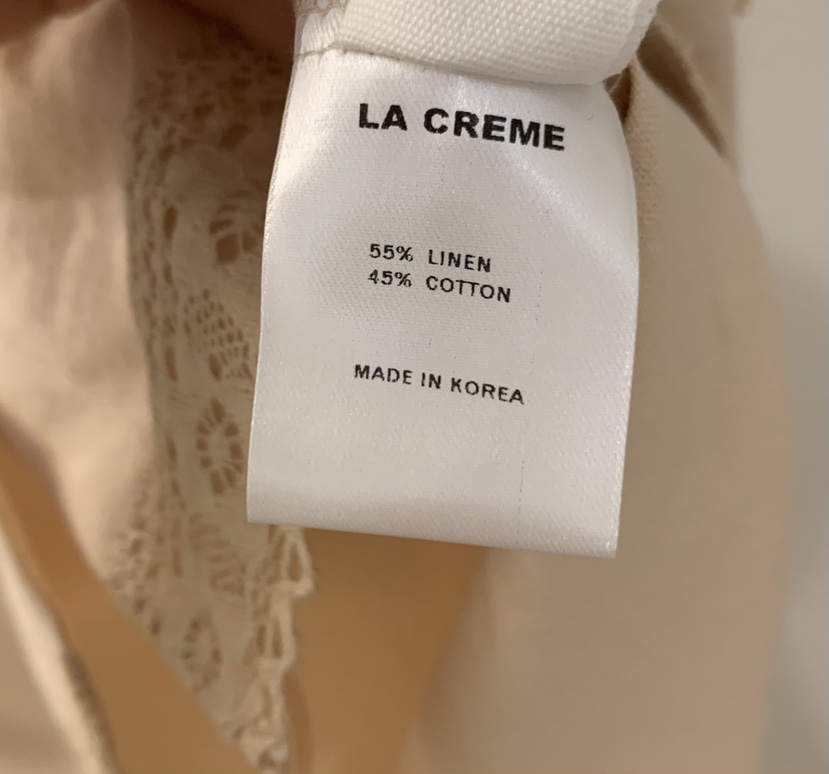 LA CREME韓國直郵實拍女裝新款推薦26春夏人氣時尚連衣裙LA CREME連衣裙