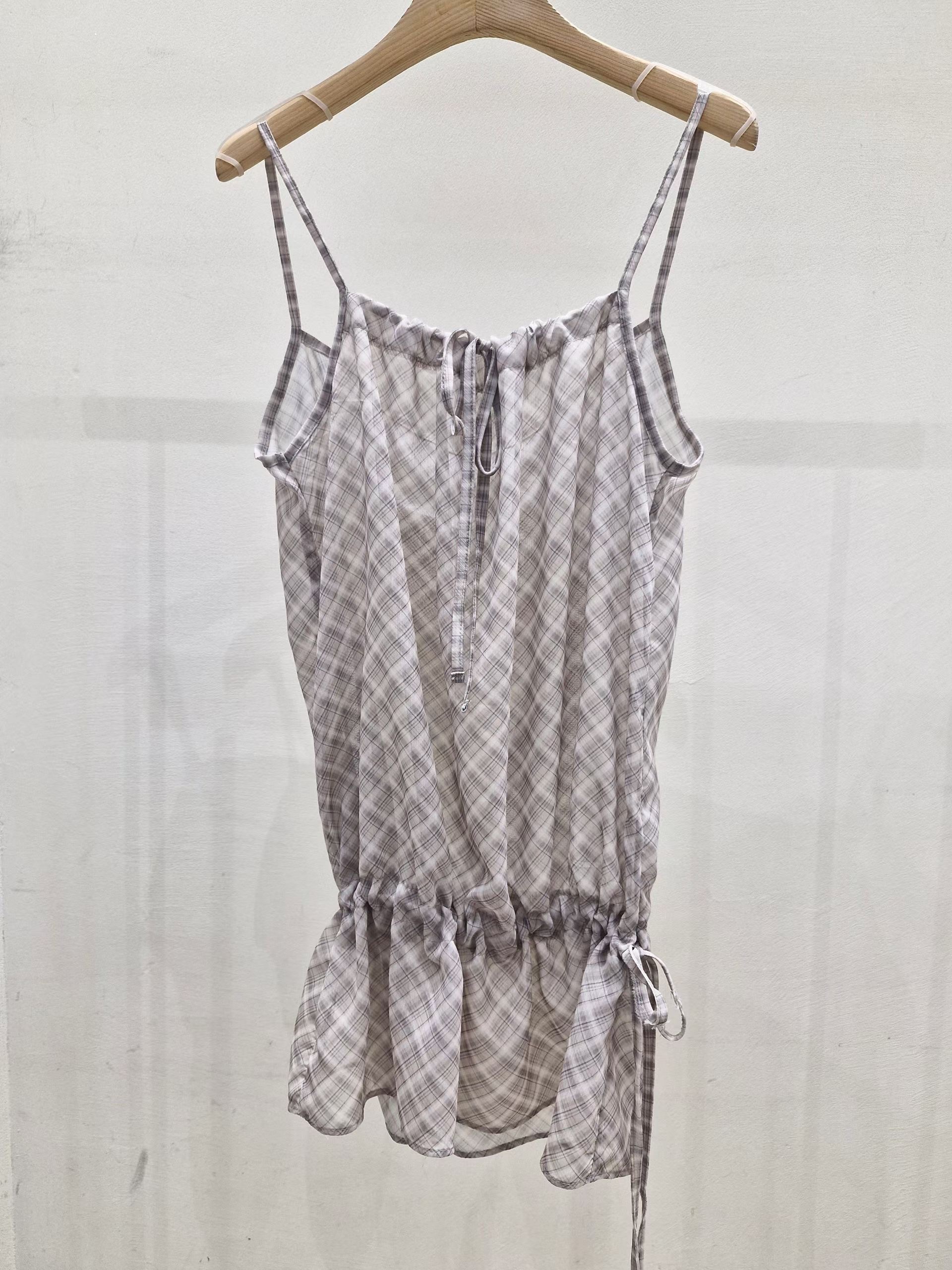 IF U-이퓨-T韓國直郵實拍女士新品職業推薦休閑吊帶背心IF U吊帶/背心圖色1