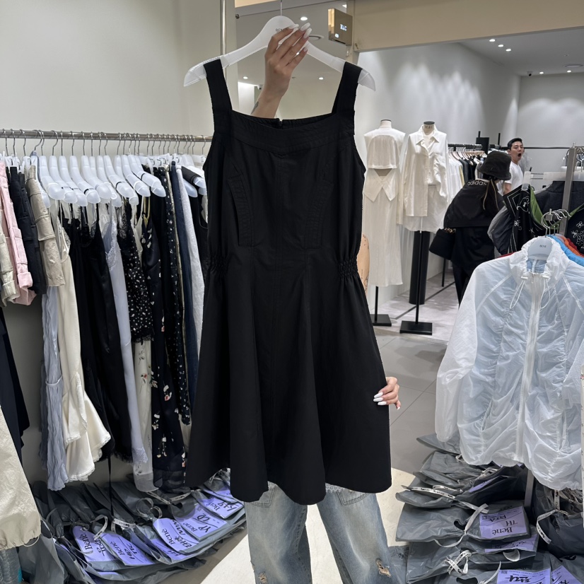 BENE東大門實拍韓國女士新品26春夏26夏季時尚休閑連衣裙棉BENE連衣裙圖色3