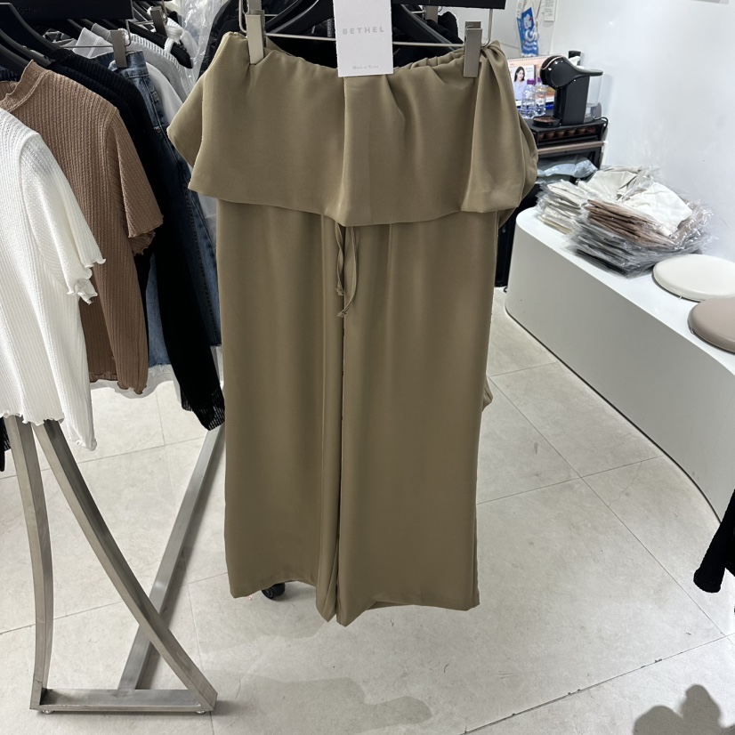 BETHEL韓國直郵實拍女裝新品人氣熱賣26春夏推薦職業裙褲BETHEL裙褲圖色1