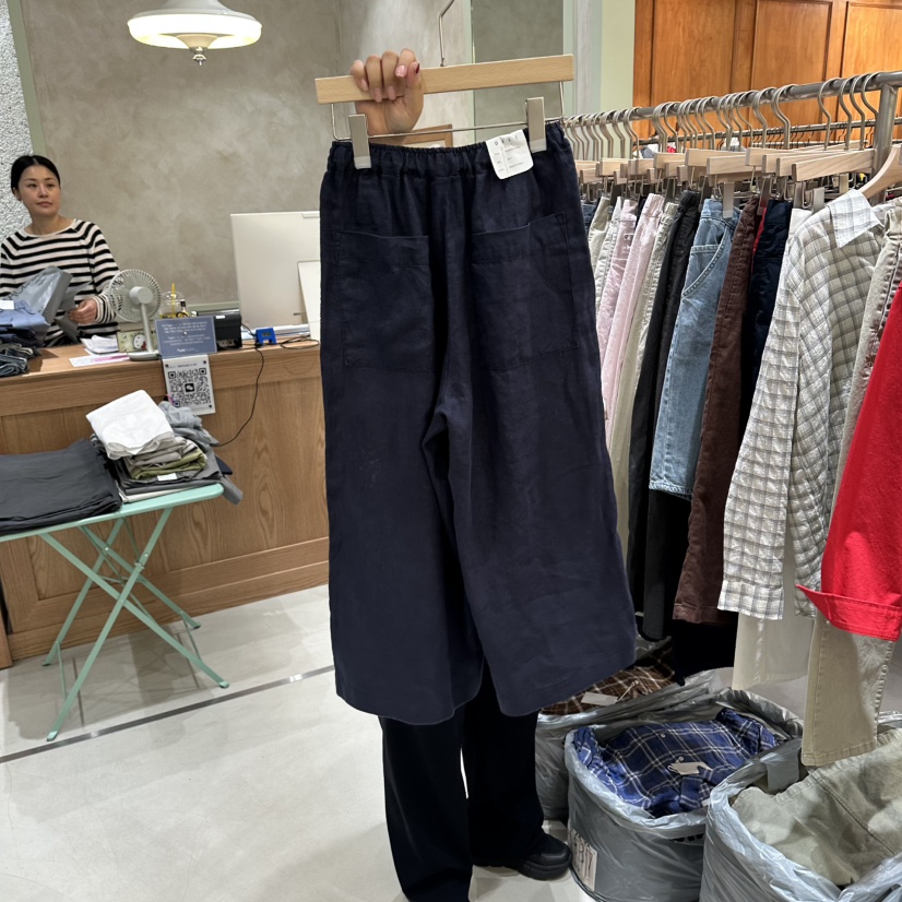 DELI JENNY韓國直郵女士新款熱賣26春夏26夏季時尚休閑褲DELI JENNY休閑褲
