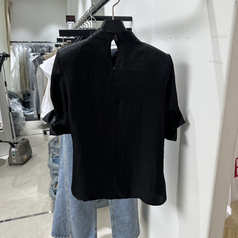 BETHEL東大門實拍韓國女裝新品休閑職業襯衫蕾絲衫系帶絲質BETHEL襯衫/蕾絲衫