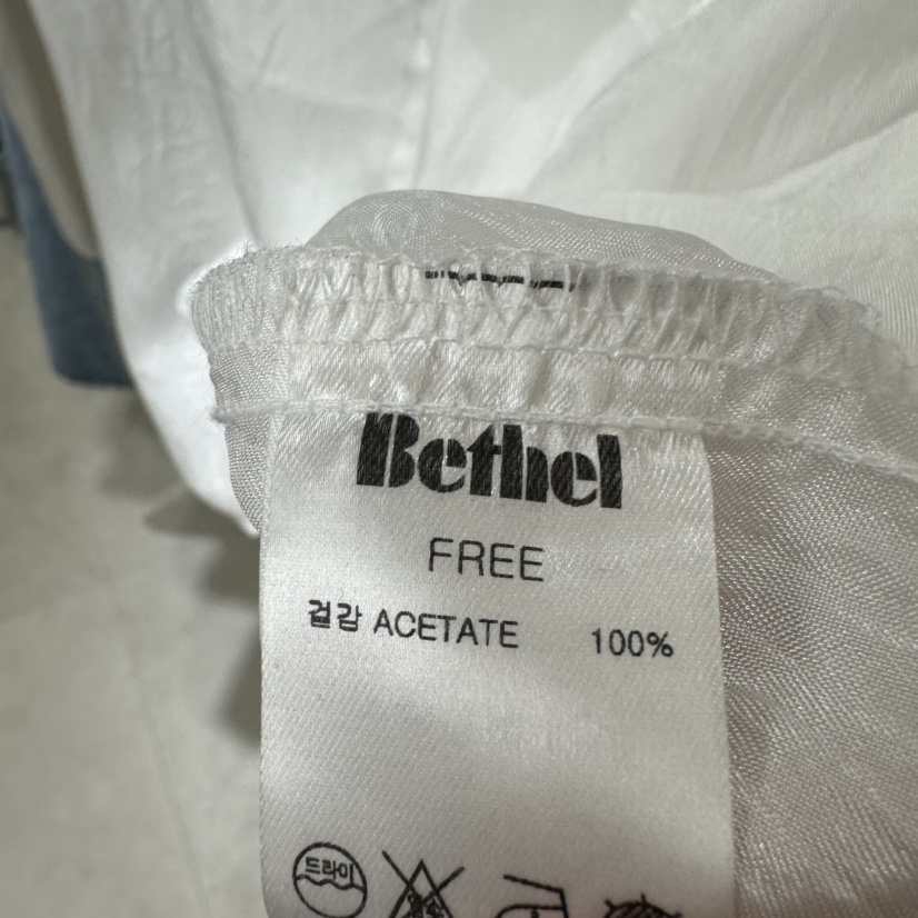 BETHEL東大門實拍韓國女裝新品休閑職業襯衫蕾絲衫系帶絲質BETHEL襯衫/蕾絲衫