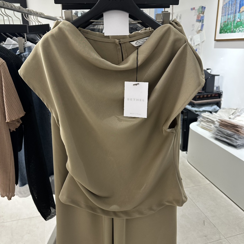 BETHEL東大門實拍韓國女士新品推薦職業休閑熱賣襯衫蕾絲衫BETHEL襯衫/蕾絲衫圖色1