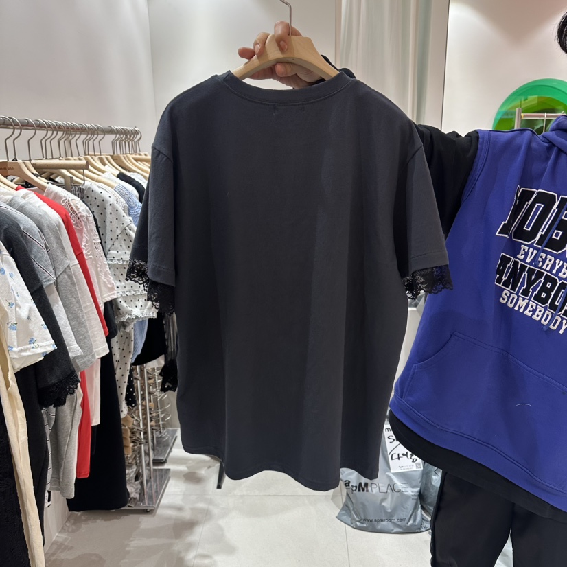 MINI UNNI韓國直郵女裝新品推薦26夏季職業休閑人氣26春夏T恤MINI UNNIT恤