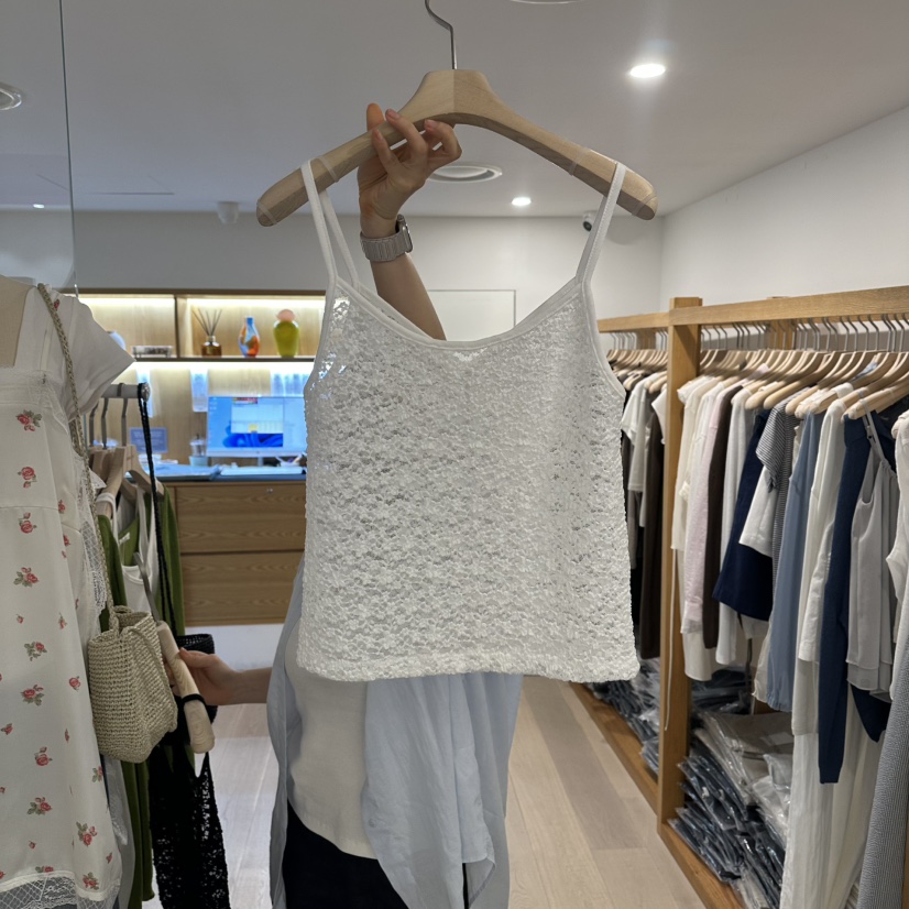 ROUNDER韓國直郵女士新品26春夏人氣職業休閑26夏季吊帶背心ROUNDER吊帶/背心