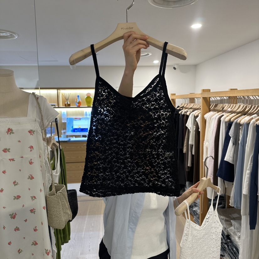 ROUNDER韓國直郵女士新品26春夏人氣職業休閑26夏季吊帶背心ROUNDER吊帶/背心圖色2