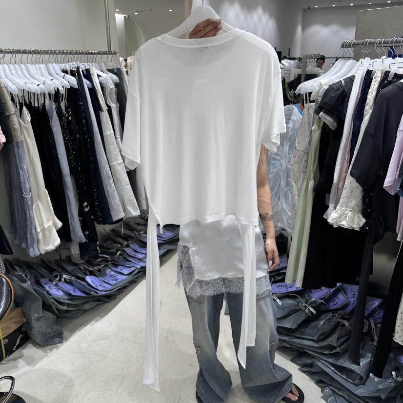 BENE韓國直郵實拍女裝新品26春夏人氣時尚熱賣職業休閑T恤BENET恤
