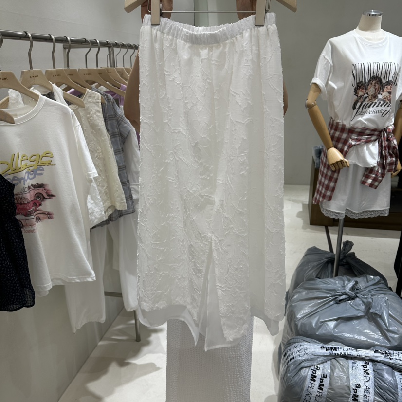 A WANT韓國直郵女裝新品熱賣時尚職業推薦人氣休閑26春夏長裙A WANT長裙