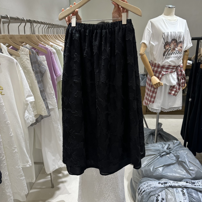 A WANT韓國直郵女裝新品熱賣時尚職業推薦人氣休閑26春夏長裙A WANT長裙圖色2