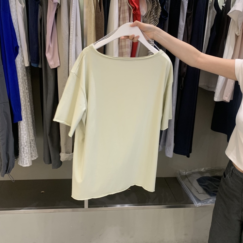 FAVE/FAVOURITE東大門實拍韓國女裝新品職業熱賣休閑T恤FAVE/FAVOURITET恤