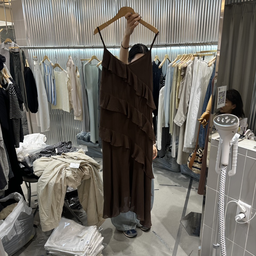 ALEGRE韓國直郵女士新品時尚人氣推薦職業26夏季休閑連衣裙ALEGRE連衣裙圖色2