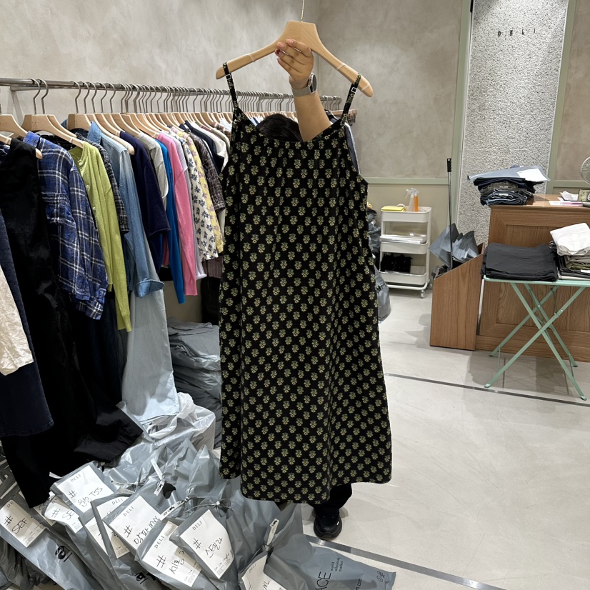 DELI JENNY韓國代購女裝新款職業推薦26夏季熱賣人氣連衣裙DELI JENNY連衣裙
