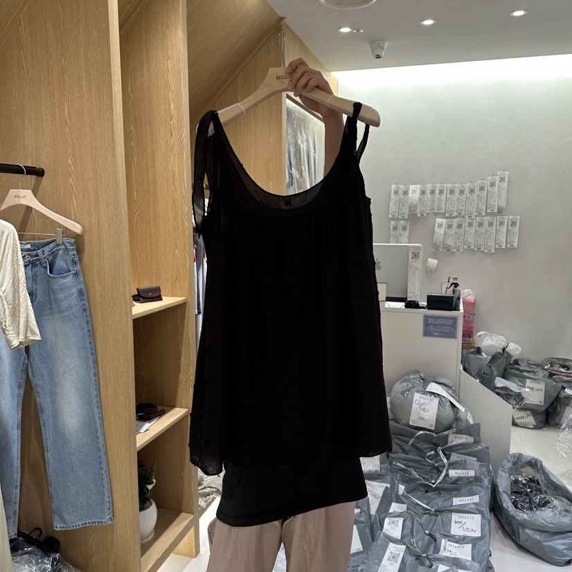 MILLIF韓國東大門直郵女士新品推薦人氣熱賣連衣裙吊帶裙MILLIF連衣裙圖色2