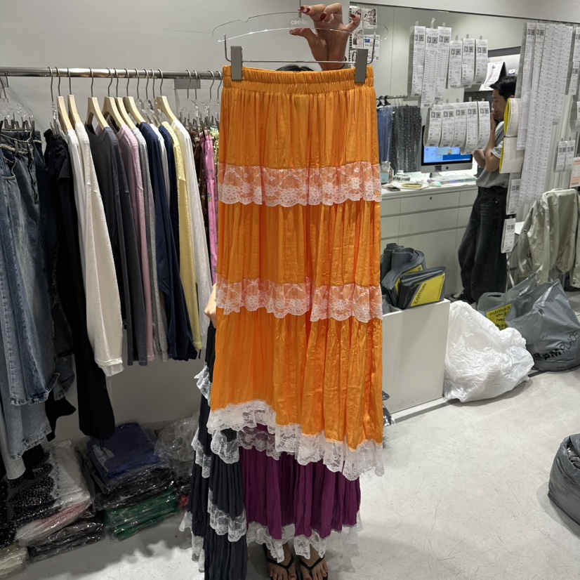 COMBO東大門實拍韓國女裝新品推薦人氣職業26夏季休閑長裙COM_BO長裙圖色2