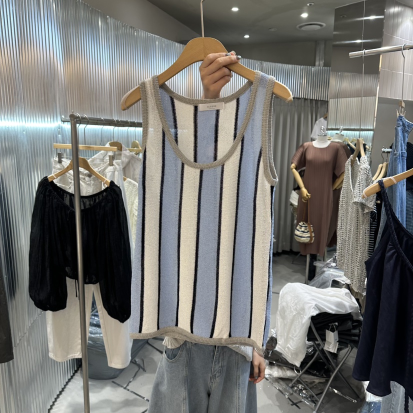 ALEGRE韓國代購女士新款職業熱賣時尚26春夏人氣吊帶背心ALEGRE吊帶/背心圖色2