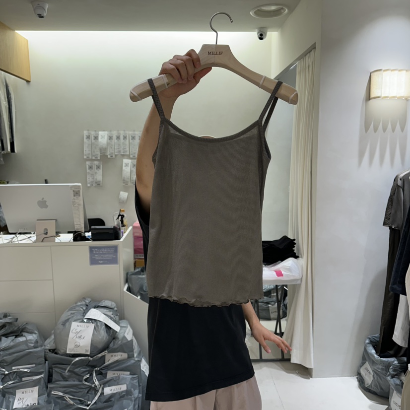 MILLIF韓國直郵實拍女士新品人氣推薦26夏季26春夏吊帶背心MILLIF吊帶/背心圖色3