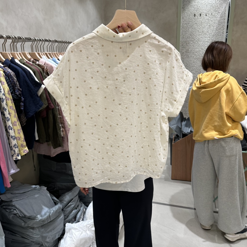DELI JENNY韓國直郵女裝新品時尚人氣26春夏26夏季襯衫蕾絲衫DELI JENNY襯衫/蕾絲衫