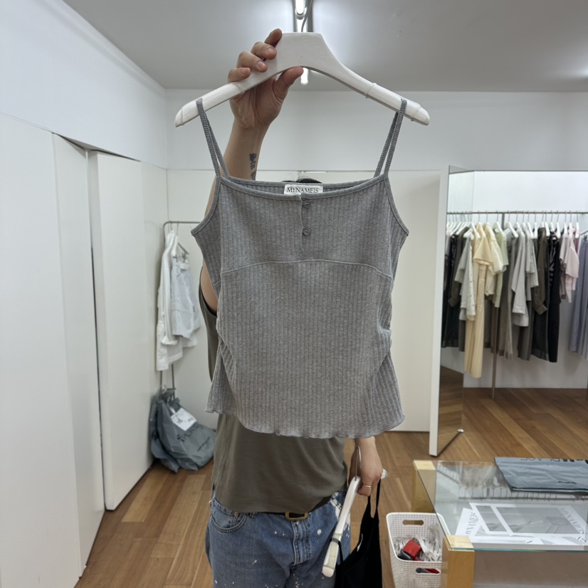 MYNAMEIS/AIME HOPE MAKE韓國東大門直郵女士新品26夏季吊帶背心MYNAMEIS/AIME HOPE MAKE吊帶/背心圖色3