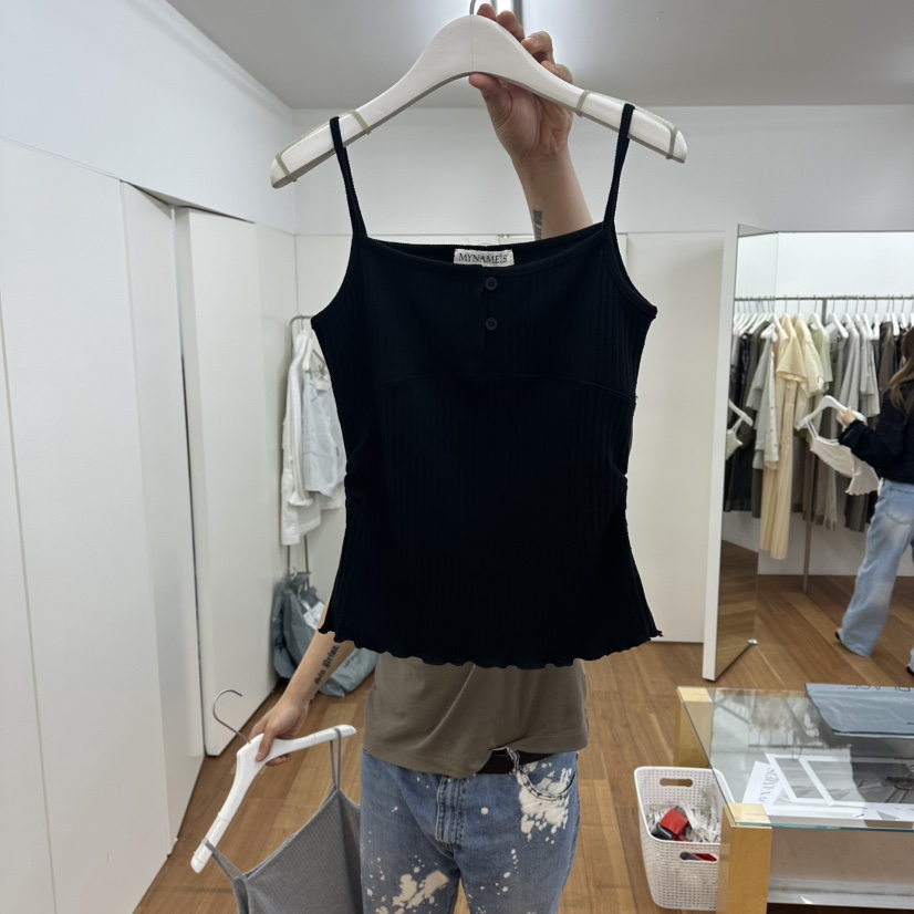 MYNAMEIS/AIME HOPE MAKE韓國東大門直郵女士新品26夏季吊帶背心MYNAMEIS/AIME HOPE MAKE吊帶/背心圖色4