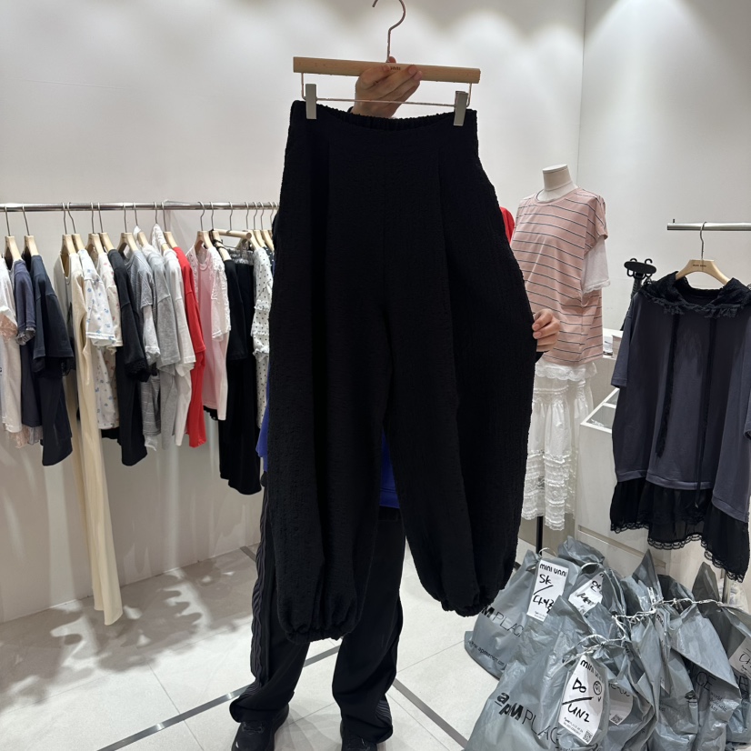 MINI UNNI韓國代購女士新款休閑推薦熱賣人氣時尚休閑褲MINI UNNI休閑褲圖色2