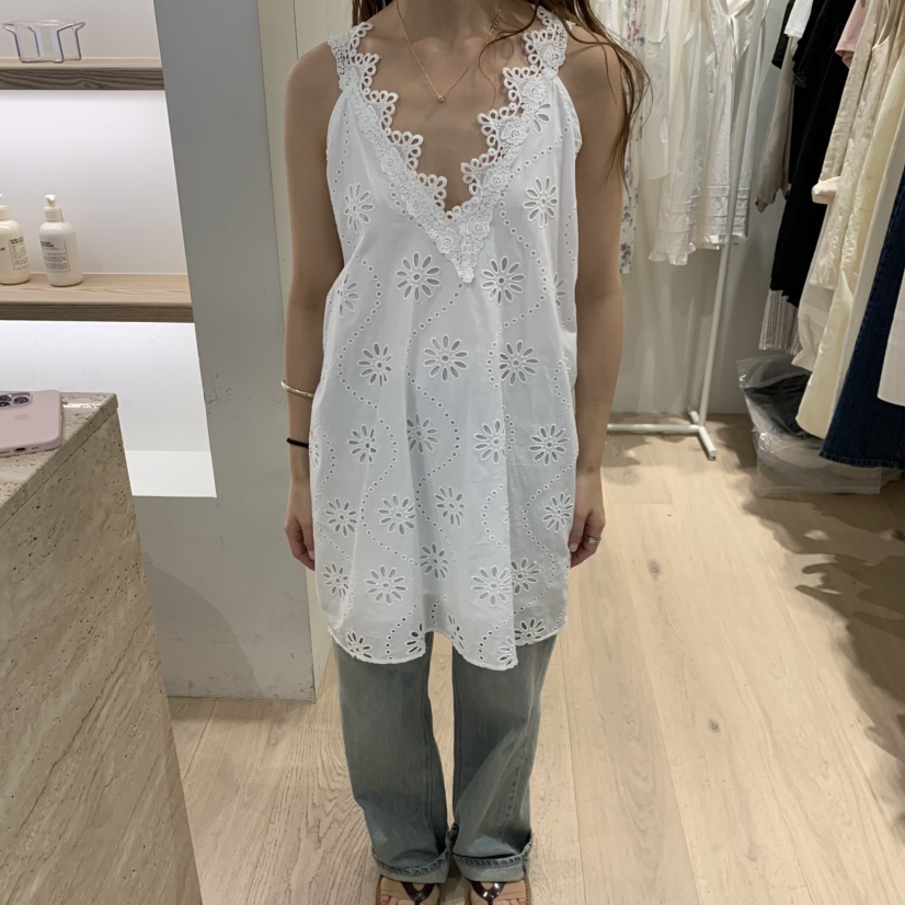 LIFFEY韓國直郵女士新品推薦26夏季休閑26春夏連衣裙蕾絲LIFFEY連衣裙圖色1