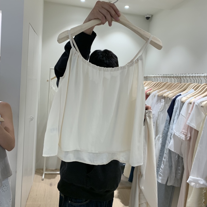 LIFFEY東大門實拍韓國女士新品26夏季熱賣人氣時尚吊帶背心LIFFEY吊帶/背心