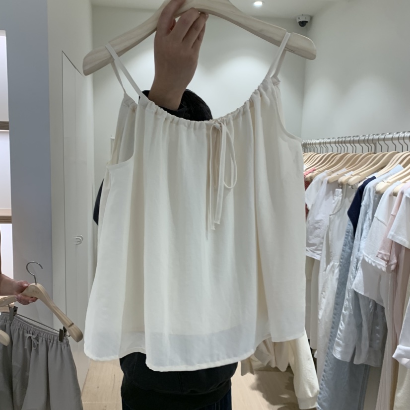 LIFFEY東大門實拍韓國女士新品26夏季熱賣人氣時尚吊帶背心LIFFEY吊帶/背心圖色2