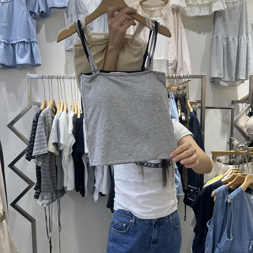 HIPTIQUE韓國東大門代購女士新款26夏季熱賣休閑吊帶背心HIPTIQUE吊帶/背心圖色3
