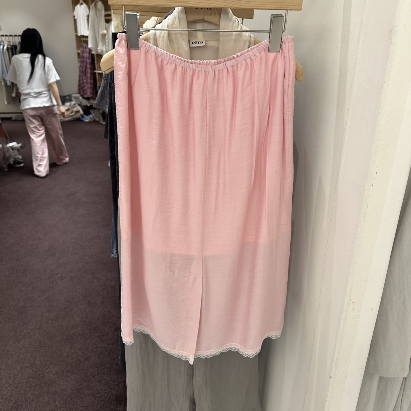 PITA/THEVERLIN韓國直郵女士新款26夏季人氣熱賣長裙褶裥PITA/THEVERLIN長裙