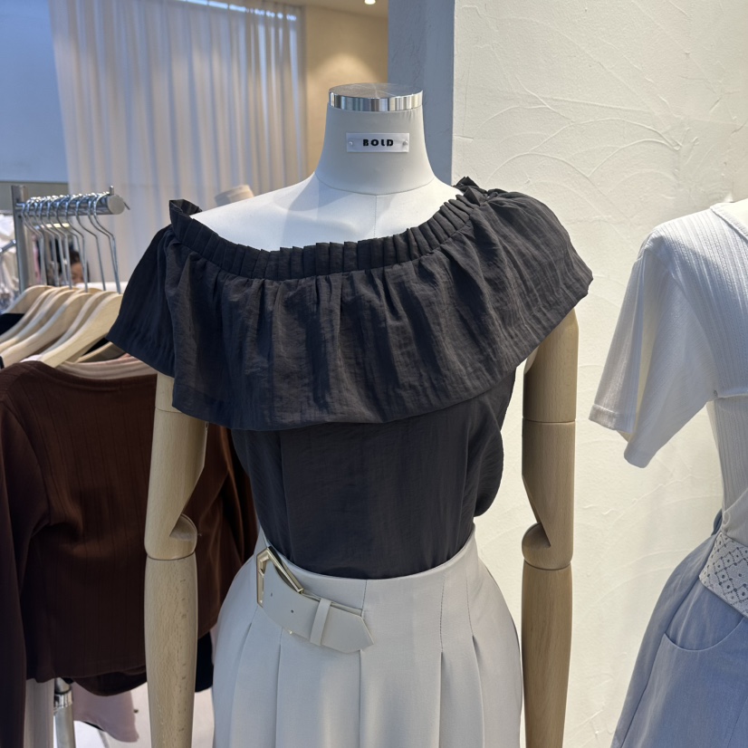 BOLD韓國直郵女裝新品26夏季職業推薦人氣26春夏襯衫蕾絲衫BOLD襯衫/蕾絲衫圖色3