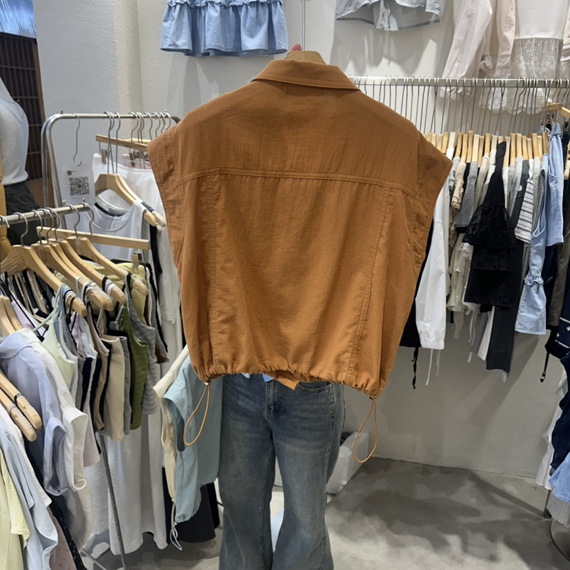 HIPTIQUE韓國直郵女士新品熱賣人氣職業休閑時尚26夏季馬甲HIPTIQUE馬甲