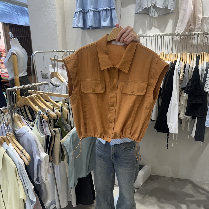 HIPTIQUE韓國直郵女士新品熱賣人氣職業休閑時尚26夏季馬甲HIPTIQUE馬甲圖色1