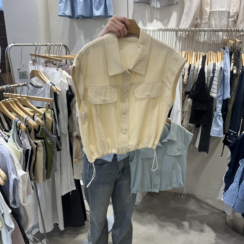 HIPTIQUE韓國直郵女士新品熱賣人氣職業休閑時尚26夏季馬甲HIPTIQUE馬甲圖色2