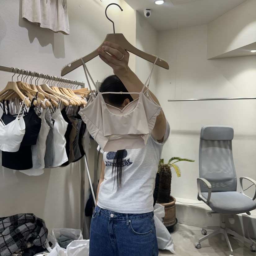 HIPTIQUE韓國直郵女士新品職業熱賣休閑推薦26夏季吊帶背心HIPTIQUE吊帶/背心