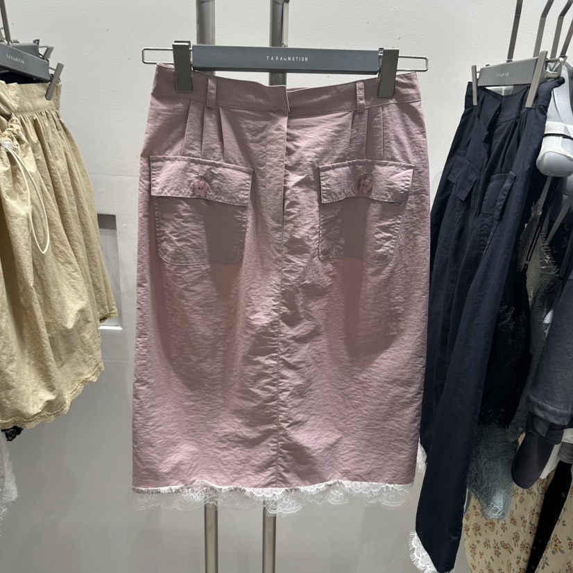 TARABY MOTION韓國直郵實拍女士新品熱賣半身裙中短裙口袋TARABY MOTION半身裙/中短裙圖色1