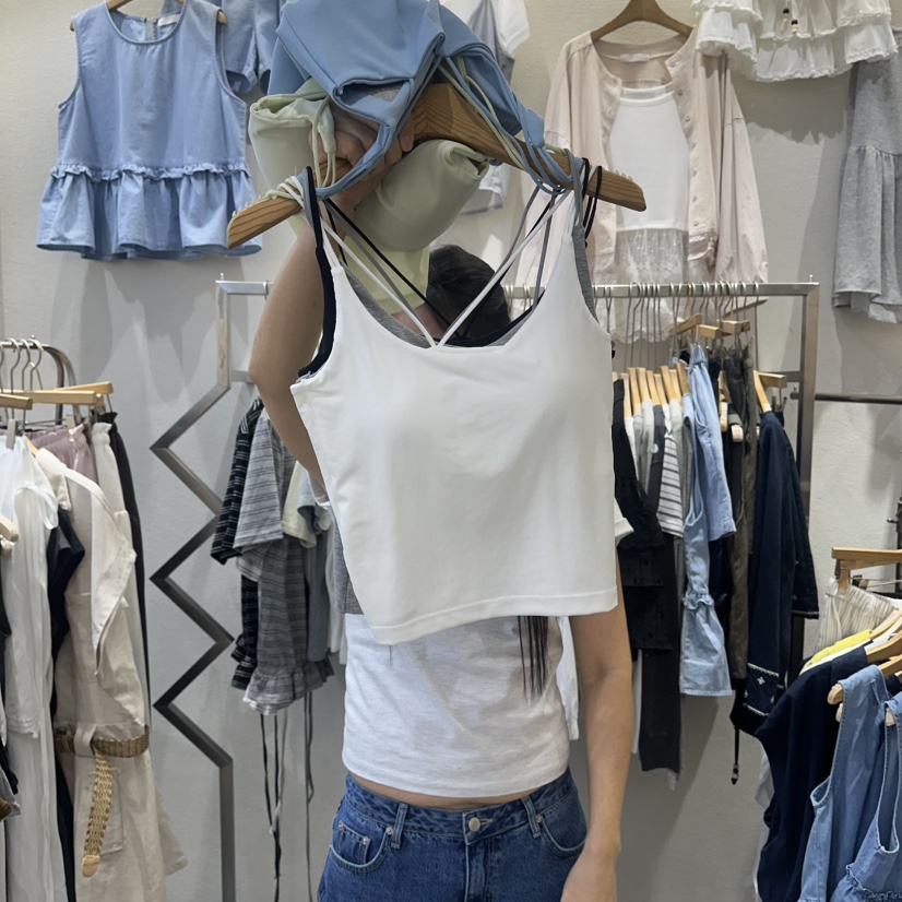 HIPTIQUE韓國代購女裝新品職業休閑人氣26春夏26夏季吊帶背心HIPTIQUE吊帶/背心圖色3
