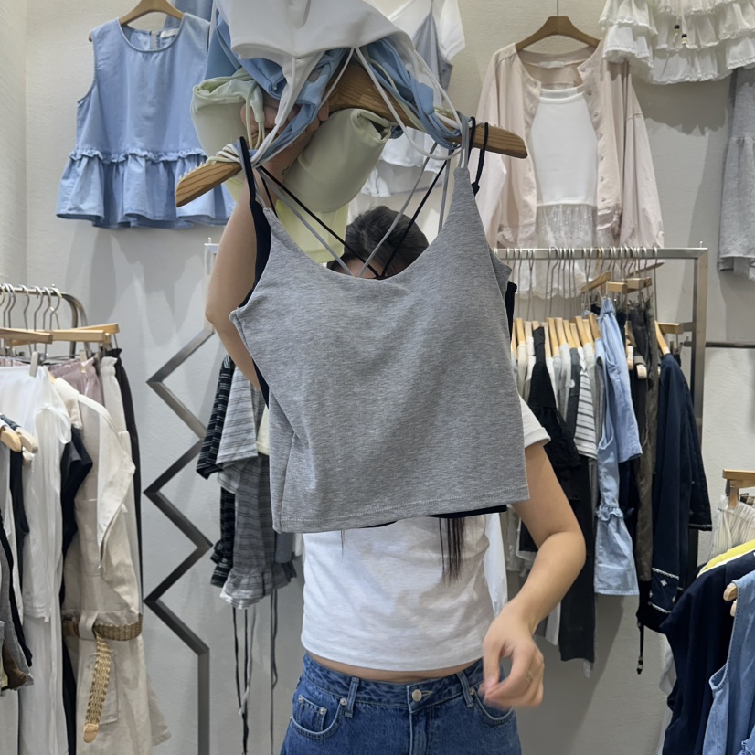 HIPTIQUE韓國代購女裝新品職業休閑人氣26春夏26夏季吊帶背心HIPTIQUE吊帶/背心圖色4