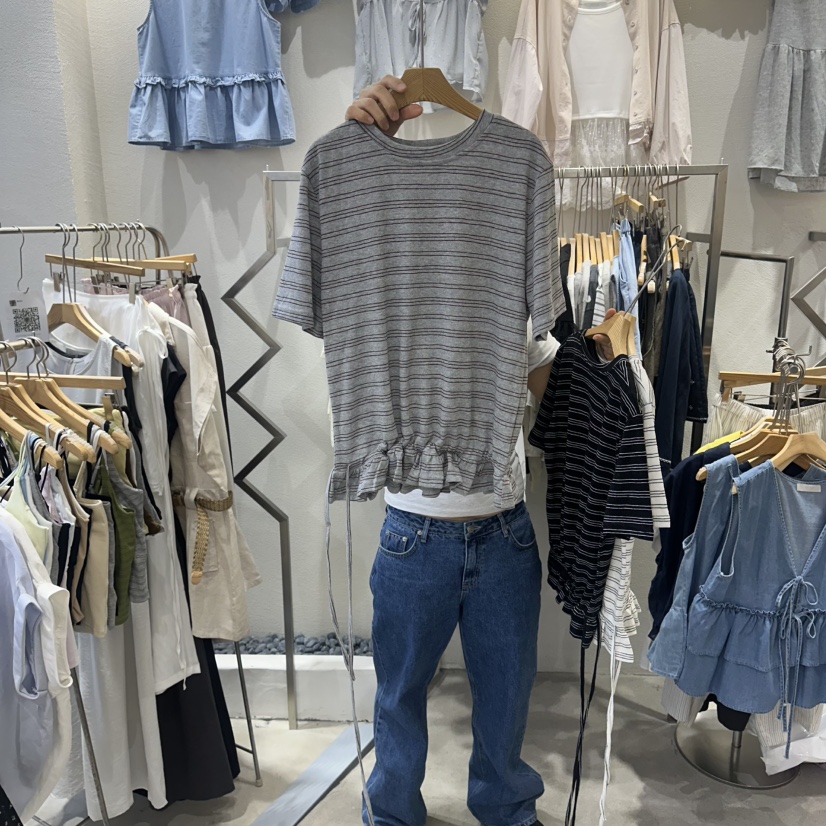HIPTIQUE韓國東大門代購女裝新品職業休閑時尚26夏季推薦T恤HIPTIQUET恤圖色2
