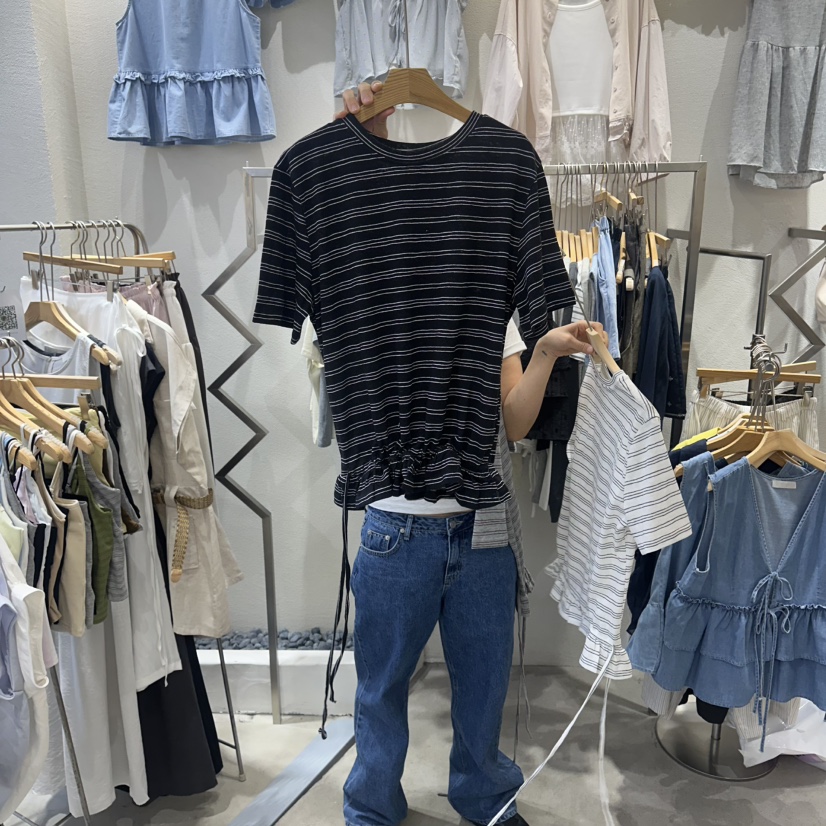HIPTIQUE韓國東大門代購女裝新品職業休閑時尚26夏季推薦T恤HIPTIQUET恤圖色3