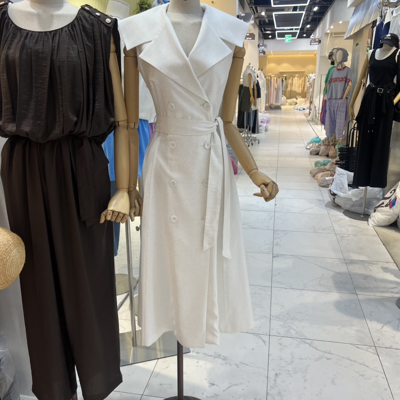 INNO韓國直郵實拍女士新品26夏季推薦休閑熱賣人氣連衣裙INNO連衣裙圖色2