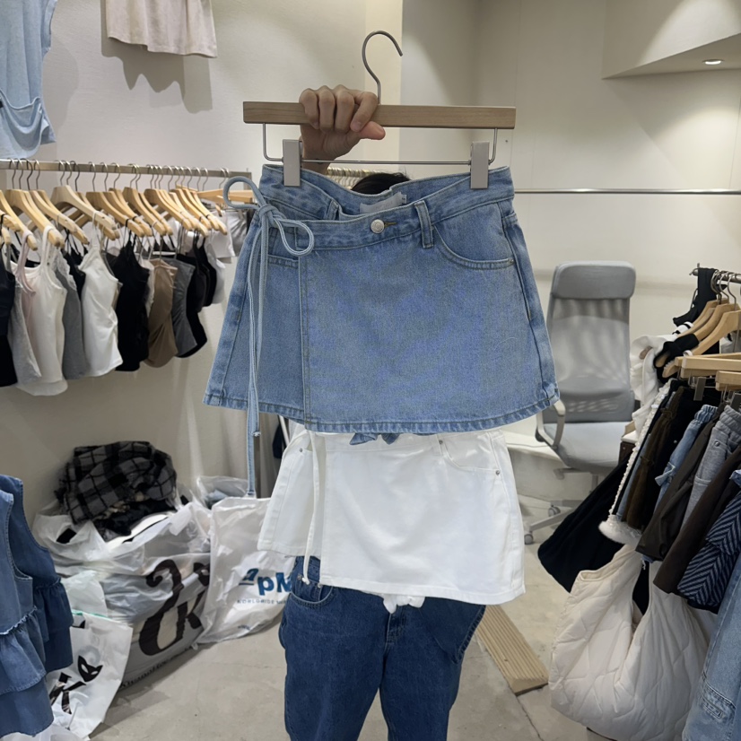 HIPTIQUE韓國直郵實拍女裝新品職業26夏季休閑推薦人氣短裙HIPTIQUE短裙圖色2