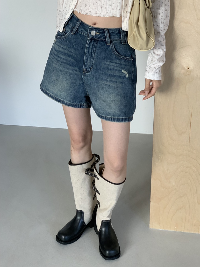 RIVER RAIN東大門實拍韓國女裝新款熱賣人氣職業26春夏短褲RIVER RAIN短褲
