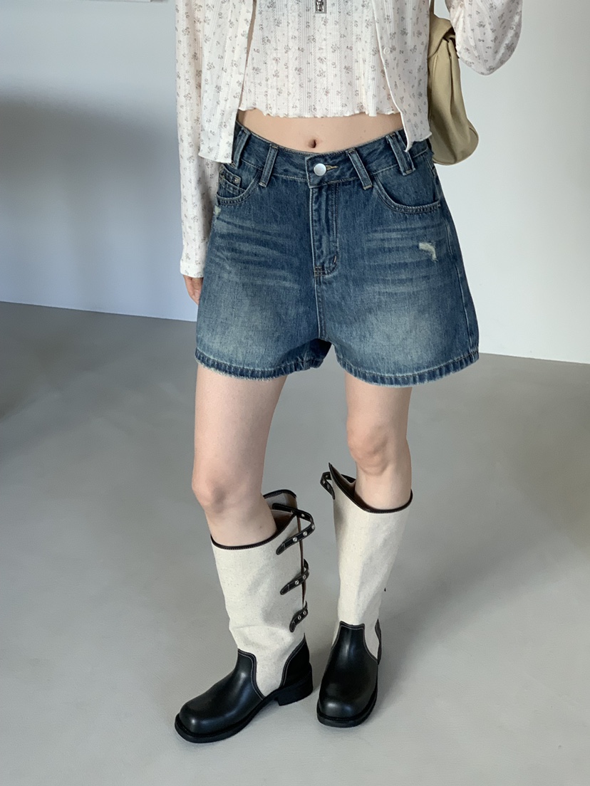 RIVER RAIN東大門實拍韓國女裝新款熱賣人氣職業26春夏短褲RIVER RAIN短褲