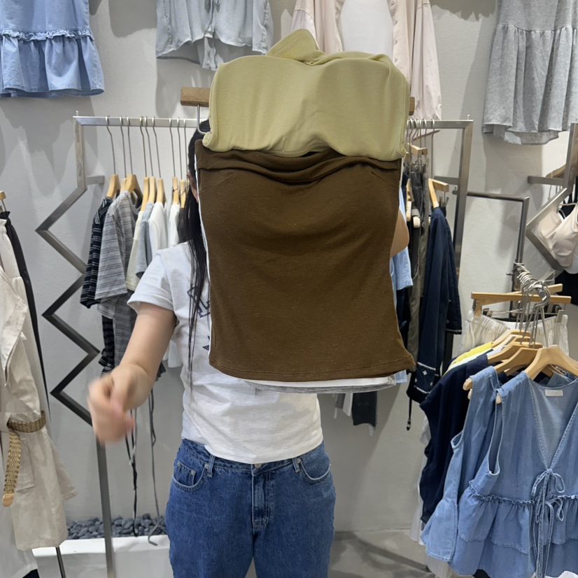 HIPTIQUE韓國直郵女裝新款26春夏職業26夏季休閑吊帶背心HIPTIQUE吊帶/背心圖色2