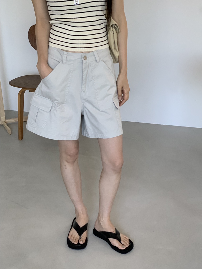 RIVER RAIN韓國直郵實拍女士新品26夏季人氣熱賣短褲工裝RIVER RAIN短褲