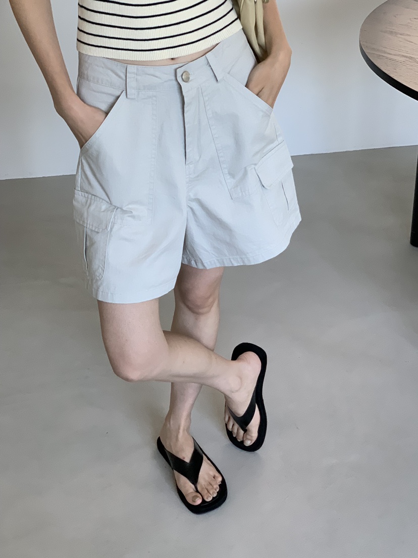 RIVER RAIN韓國直郵實拍女士新品26夏季人氣熱賣短褲工裝RIVER RAIN短褲