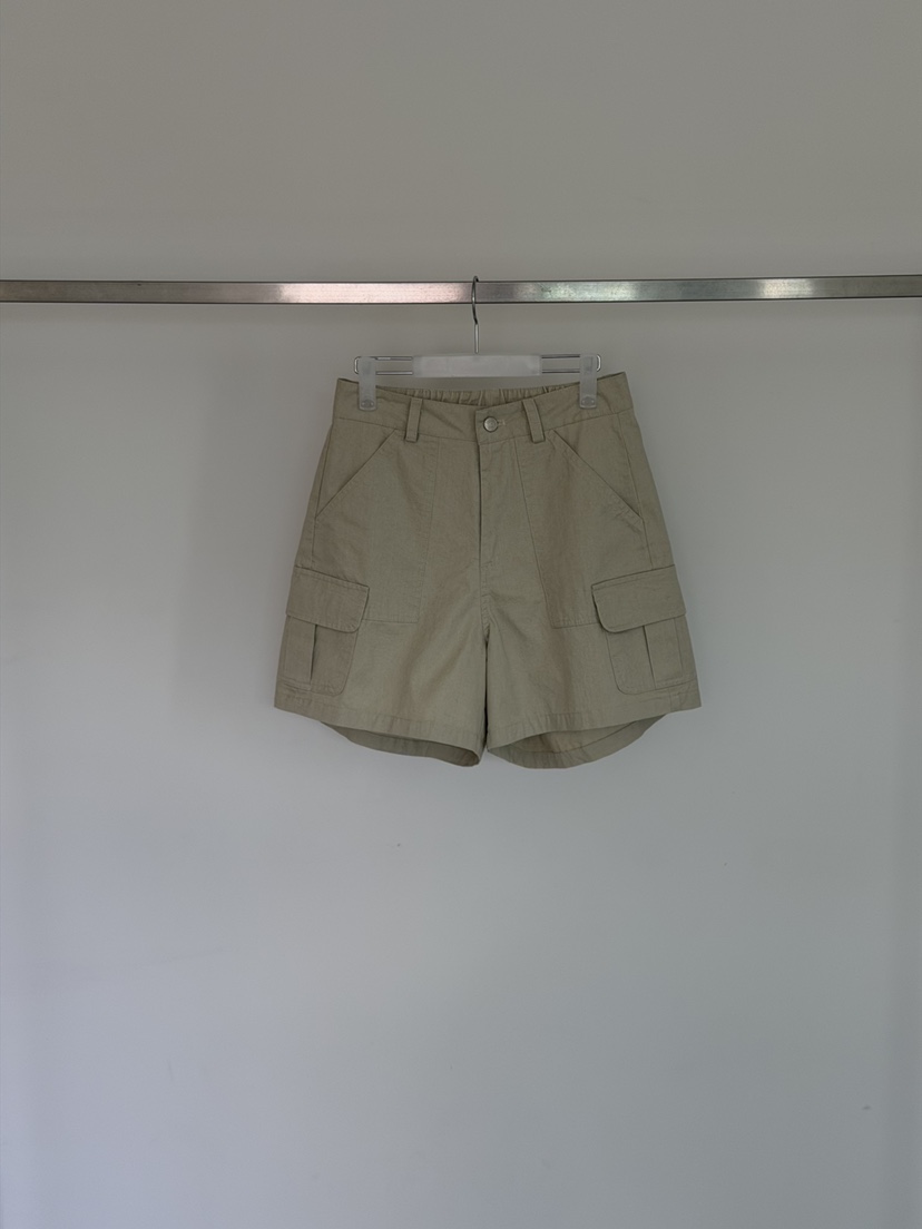 RIVER RAIN韓國直郵實拍女士新品26夏季人氣熱賣短褲工裝RIVER RAIN短褲圖色2