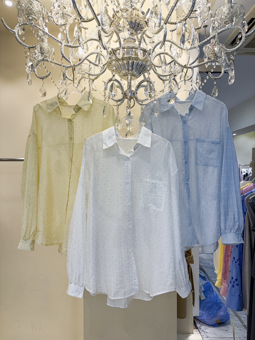 81 MARKET-L東大門實拍韓國女裝新品職業人氣襯衫蕾絲衫81 MARKET-L襯衫/蕾絲衫